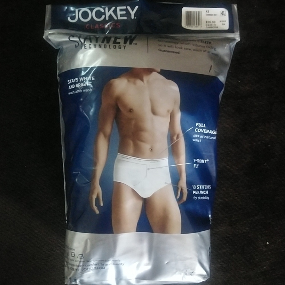 Jockey classic 100 %cotton underware